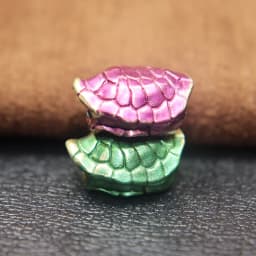 Copper Longevity Turtle Shell Lettering Knife Beads Woven Paracord Lanyard Pendant Jewelry Lucky DIY EDC Tool Charms Accessories