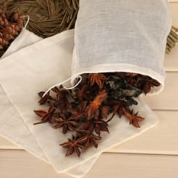 Cotton Muslin Drawstring Strainer Tea Spice Separate Filter Bag With String Empty Cotton Filter Bag Cotton Yarn Bag 25/10PC