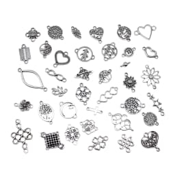 20pcs Earring Making Charms Findings Geometric Connector Charms For Earring Making Bracelet Making