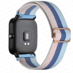 20mm/22mm Band For Amazfit GTS 4/2/2e/3/GTS 2 Mini/GTR 4/3/Pro/47mm/stratos/helio Elastic Watch Bracelet Amazfit bip 6 5 strap