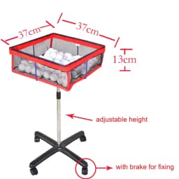 Professional Table Tennis Ball Collector Ping Pong Storage Basin Training Device Dedicated Multi-ball Holder Set 250pcs Capacity