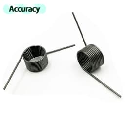 10 Pieces Wire Diameter 1.0mm 65Mn Steel V-Shaped Helical Torsion Spring Angle 60 90 120 180 Degrees Custom Metal Springs