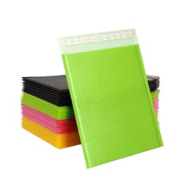 10pcs/lot Bubble Mailers Poly Bubble Mailer Self Seal Padded Envelopes Gift Bags Colorful Packaging Envelope Bags For Book