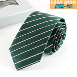 New 6cm Striped Dot Tie Business Casual Silk Luxury Mens Neck Ties Wedding Party Neck Tie Formal Slim Narrow Dress Neck Tie