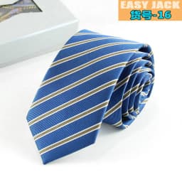 New 6cm Striped Dot Tie Business Casual Silk Luxury Mens Neck Ties Wedding Party Neck Tie Formal Slim Narrow Dress Neck Tie