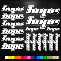 CTCM compatible with hope bikes bicycle frame bicycle MTB road 36cm * 28cm waterproof cover scratch Vinyl Sticker