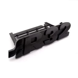 1999-2008 GOLF 4 Golf 5 Gloss Schwarz VW Golf R32 Vorne Grill Abzeichen Emblem R32 Boot Logo Aufkleber