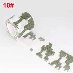 2.5/5/7.5/10cm Camouflage Sport Elastic Wrap Tape Hunt Disguise Bandage Knee Finger Wrist Ankle DIY Self Adhesive Bands