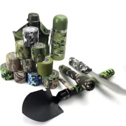 2.5/5/7.5/10cm Camouflage Sport Elastic Wrap Tape Hunt Disguise Bandage Knee Finger Wrist Ankle DIY Self Adhesive Bands