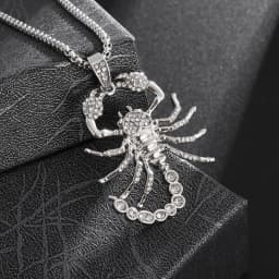 Personality Trend Men Jewelry Gold Plated Tiger Cheetah Animal Pendant Fashion Cool Necklace