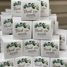 Custom Square Stickers Custom Logo Labels Square Packing Labels Promotion Shop Branding Packaging Social Media Gloss Stickers