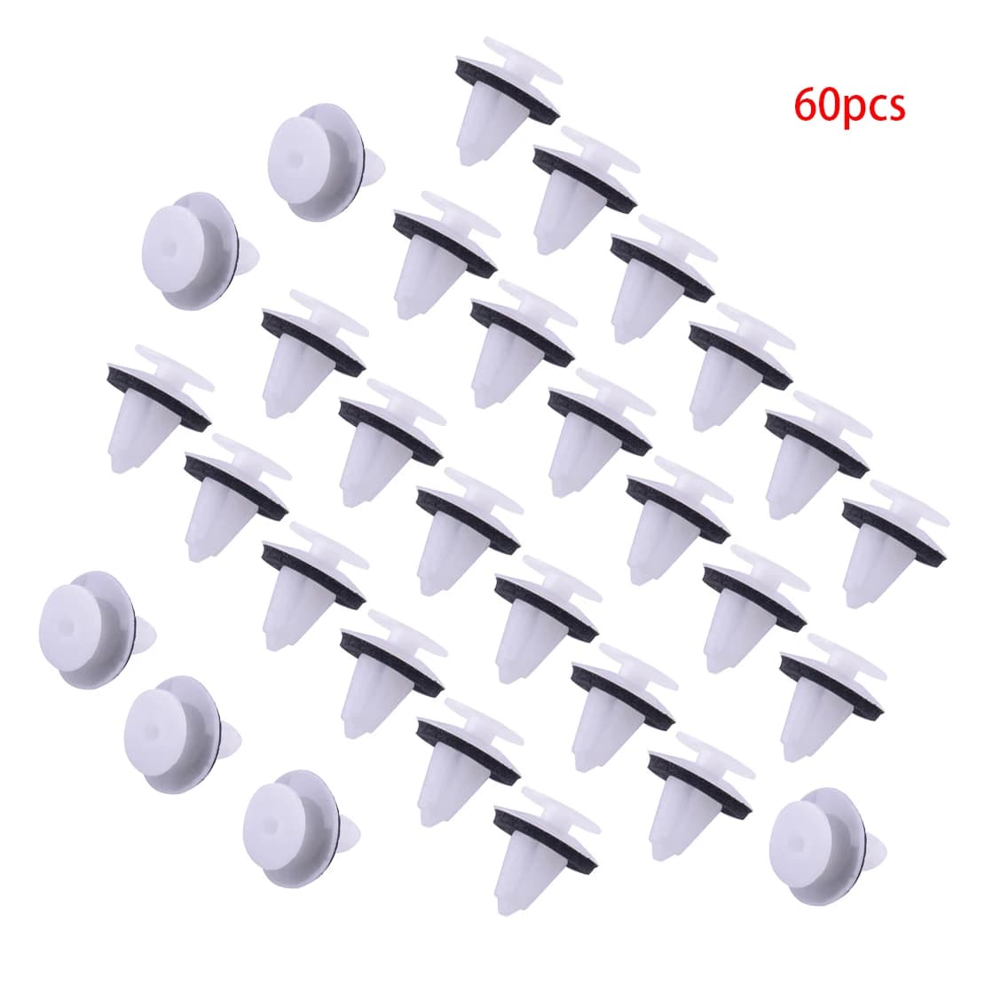 A0119887678 60pcs 0119887678 011 988 76 78 Car Door Panel Trim Fastener Clips Fit For Mercedes Benz R129 W202 W203 W211 Plastic