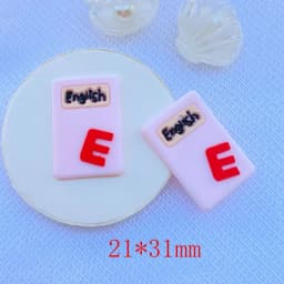 10/20pcs Cute Mini Cartoon Stationery Series PVC Flexible Glue Flat Back DIY Scrapbook Embellishment Phone Craft Decoration J83