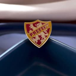 Gryffindors Prefect house Lion Shield Lapel Pin brooch
