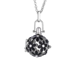 New Mexico Chime Music Ball Caller 4 Colors Owl Pendant Vintage Pregnancy Aroma Necklace Essential Oil Diffuser Lockets Jewelry