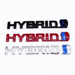 3 Styles Car Decoration for Toyota Prius Camry Crown Auris Rav4 3D HYBRID Car Logo Stickers Refitting Metal Emblem Badge Decal