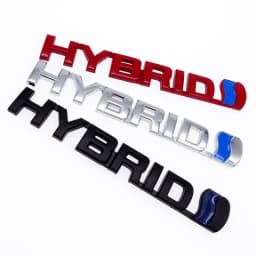 3 Styles Car Decoration for Toyota Prius Camry Crown Auris Rav4 3D HYBRID Car Logo Stickers Refitting Metal Emblem Badge Decal