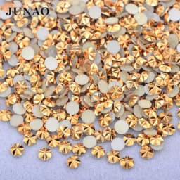 JUNAO 500pcs 5mm Mix Color Flowers Resin Nail Rhinestones Jelly AB Crystal Flatback Nail Stickers for Face Nail Art Decoration