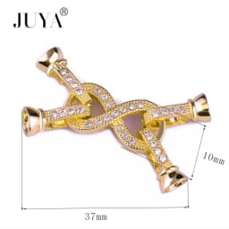 Hot Sale Fashion Clasps Accessories DIY Jewellery Findings Components Fit Making Multi Strand Pearl Bracelets Necklaces Clasp