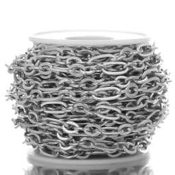 1 Meter Stainless Steel 3:1 Flat Chains Rolo Cable Chain DIY Jewelry Making Necklace Findings Handmade Bracelet Wholesale Bluk