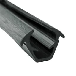 2M EPDM U Shaped Rubber Sealing Strip For 5mm Thickness Aluminium Alloy Glass Door Window Windproof Sound Seal Home Accessories