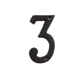 Metal Letters Numbers Cast Iron Decoration House Sign Doorplate DIY Cafe Wall CLH@8