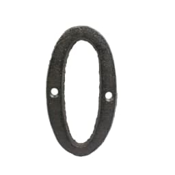 Metal Letters Numbers Cast Iron Decoration House Sign Doorplate DIY Cafe Wall CLH@8