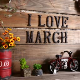 Metal Letters Numbers Cast Iron Decoration House Sign Doorplate DIY Cafe Wall CLH@8