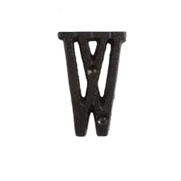 Metal Letters Numbers Cast Iron Decoration House Sign Doorplate DIY Cafe Wall CLH@8