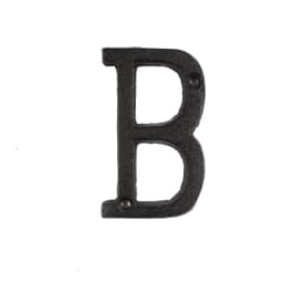 Metal Letters Numbers Cast Iron Decoration House Sign Doorplate DIY Cafe Wall CLH@8