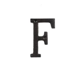 Metal Letters Numbers Cast Iron Decoration House Sign Doorplate DIY Cafe Wall CLH@8