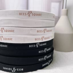 100 Yards Cotton Ribbon Customized Logo Wedding Decorate Handmade Mark Label Cake Flower Store Gift Package