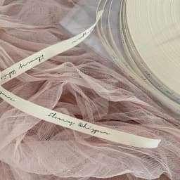 100 Yards Cotton Ribbon Customized Logo Wedding Decorate Handmade Mark Label Cake Flower Store Gift Package