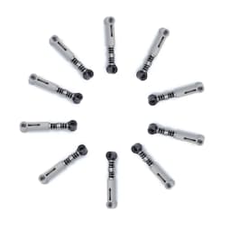 MOC Parts Technical Building Blocks Self-Locking Bricks Shock Absorber 6.5L (Hard Spring) 3 Color Compatible with Lego 76537