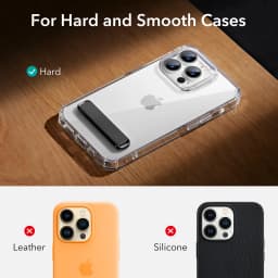 ESR for iPhone 15 14 Pro Max Phone Stand for iPhone 13 12 11 XR Phone Kickstand for Samsung Xiaomi Pixel Metal Smartphone Stand
