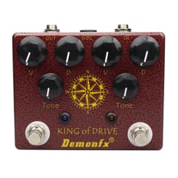 Demonfx AT-DS Freedman BE-ODX Guitar Effect Pedal Overdrive Distortion Delay CHorus AUTOWAH Pedal