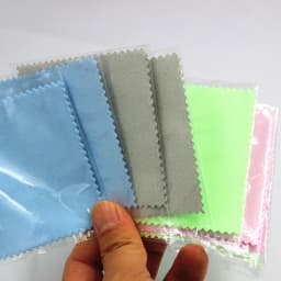 50pcs Individually Packaged Sterling Silver Cleaning Cloth Polishing Cloth Soft Clean Wipe Wiping Cloth Of Silver Jewelry Tools