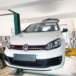 For VW Volkswagen Golf 6 MK6 VI GTI R R20 ABS Fog Lamps Shade Car Front Fog Light Hoods Eyebrow Eye Wind Knife Cover Trim