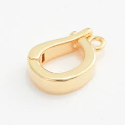 18K Gold Accessories Buckles for Jewelry Bracelet Cubic Zircon Clasps Hooks DIY Woman Jewelry Findings Making