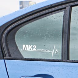 For VW Volkswagen Golf Mk4 Mk2 Mk7 Mk5 Mk6 Mk3 Mk8 Car Side Window Stickers Auto Exterior PVC Decals Styling Accessories