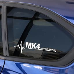 For VW Volkswagen Golf Mk4 Mk2 Mk7 Mk5 Mk6 Mk3 Mk8 Car Side Window Stickers Auto Exterior PVC Decals Styling Accessories