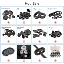 Oval Blanking Grommets Rubber Closed Blind Plug Bung Cable Wiring Protect Bushes