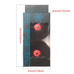 Road Bike Bar Tape Gradient Color Handlebar Tapes EVA/PU Soft Anti-Vibration Wrap Tape Durable Bar Bartape