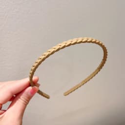 1PCS New Fashion Morandi Color Frosted Hair Bundle Headband Simple Braid Headband Hair Accessories