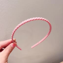1PCS New Fashion Morandi Color Frosted Hair Bundle Headband Simple Braid Headband Hair Accessories