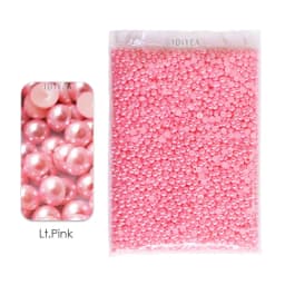 Bulk Wholesale 2-10mm Imitation Pearls Ivory White AB Multi Colors Half Round Flat Back Bead ABS Plastic Glitters DIY Nail Art