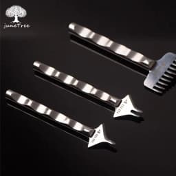 3/4/5/6mm Polised Anti Slip and Anti Rust Leather Craft Punching Hole Tool Leather Stitching Sewing Punches Stitching Punch