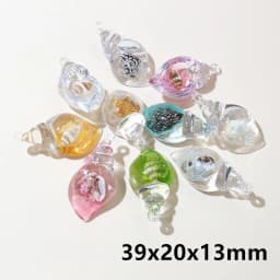 10pcs Charms Resin Fruit Orange Apple Pearl Milk Tea Pendant Crafts Making Findings Handmade Jewelry DIY for Earrings Necklace