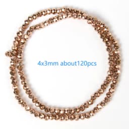 Color Retention Rose Gold Plated Hematite Beads Natural Rondelle Beads For Jewelry Making DIY Charms Bracelet Accessories 15''