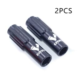 RISK 2 Pcs MTB Bike Gear Cable Adjuster Ferrules Inline Gear Derailleur Length Screw Barrel MTB Adjustment Screw Bolts